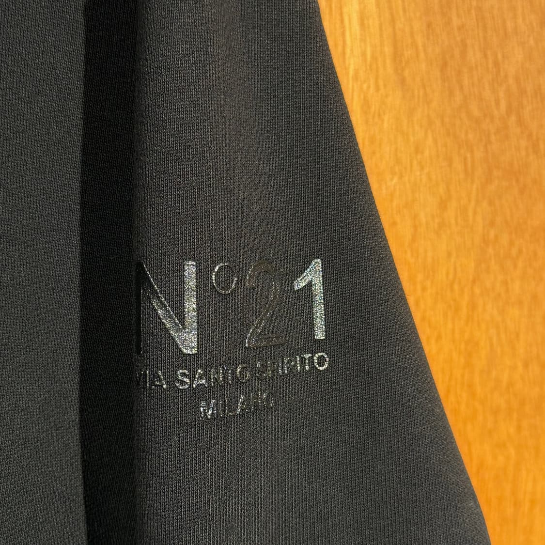 이태리 N21 넘버투애니원 스웻 후드 집업 L 루즈핏 상품이미지2