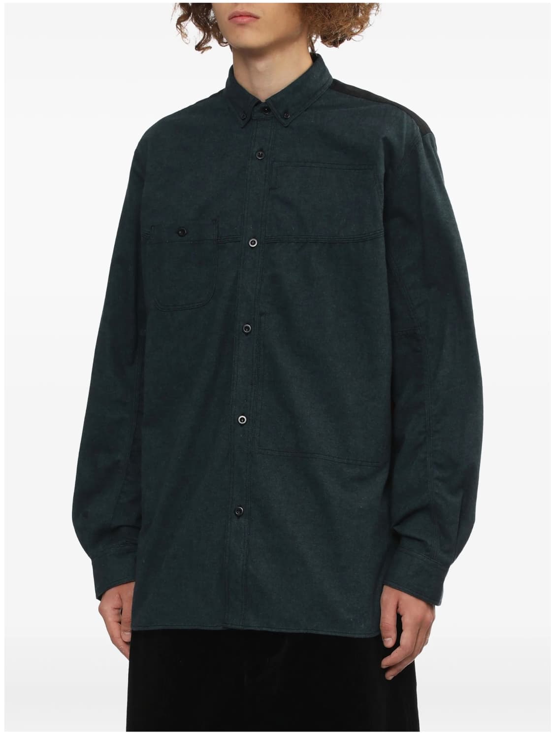 준야 와타나베 맨 25FW 코튼 플란넬 셔츠 L 상품이미지9