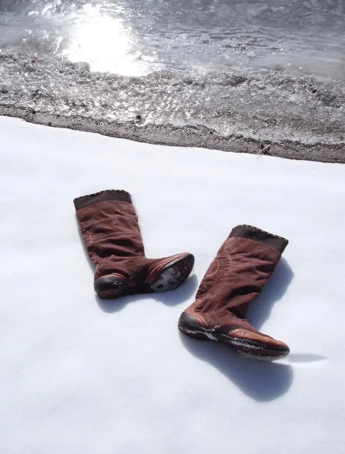 빈티지 퓨마 스웨이드부츠 240 상품이미지4