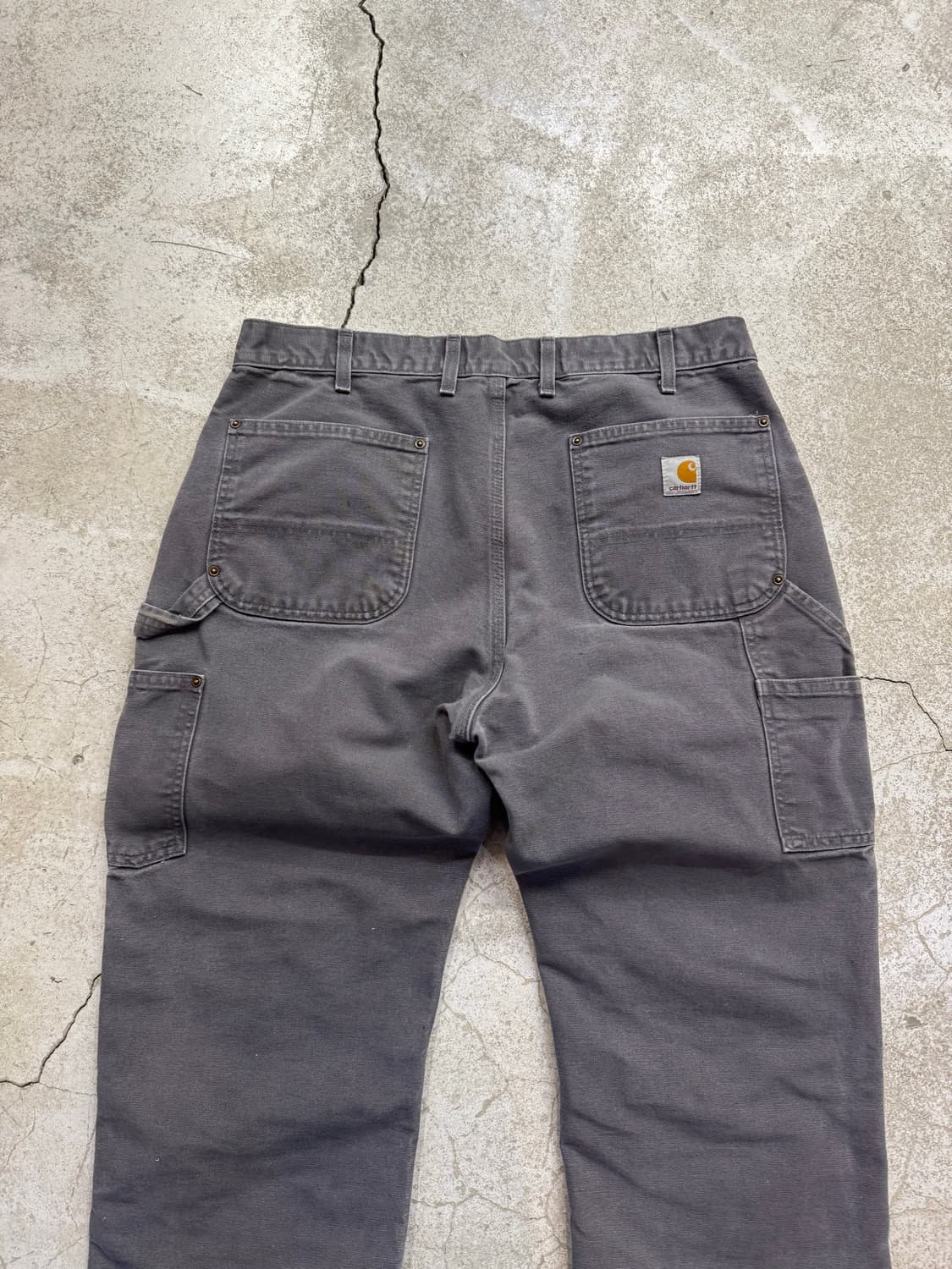 칼하트 B01 GVL 더블니 워크팬츠 상품이미지5