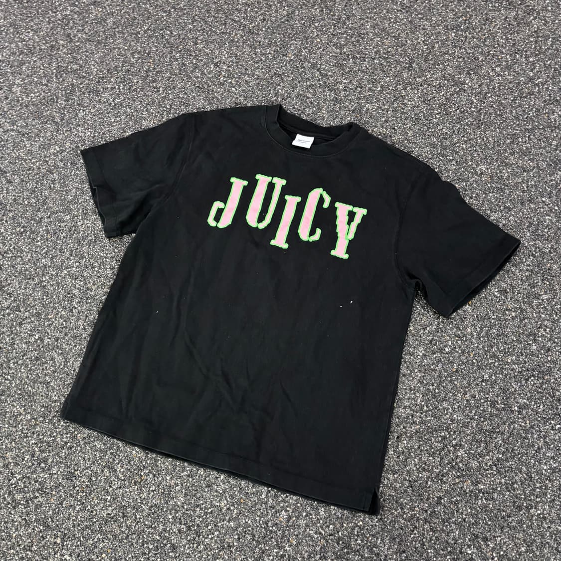 쥬시꾸뛰르 빅로고 반팔티 상품이미지1