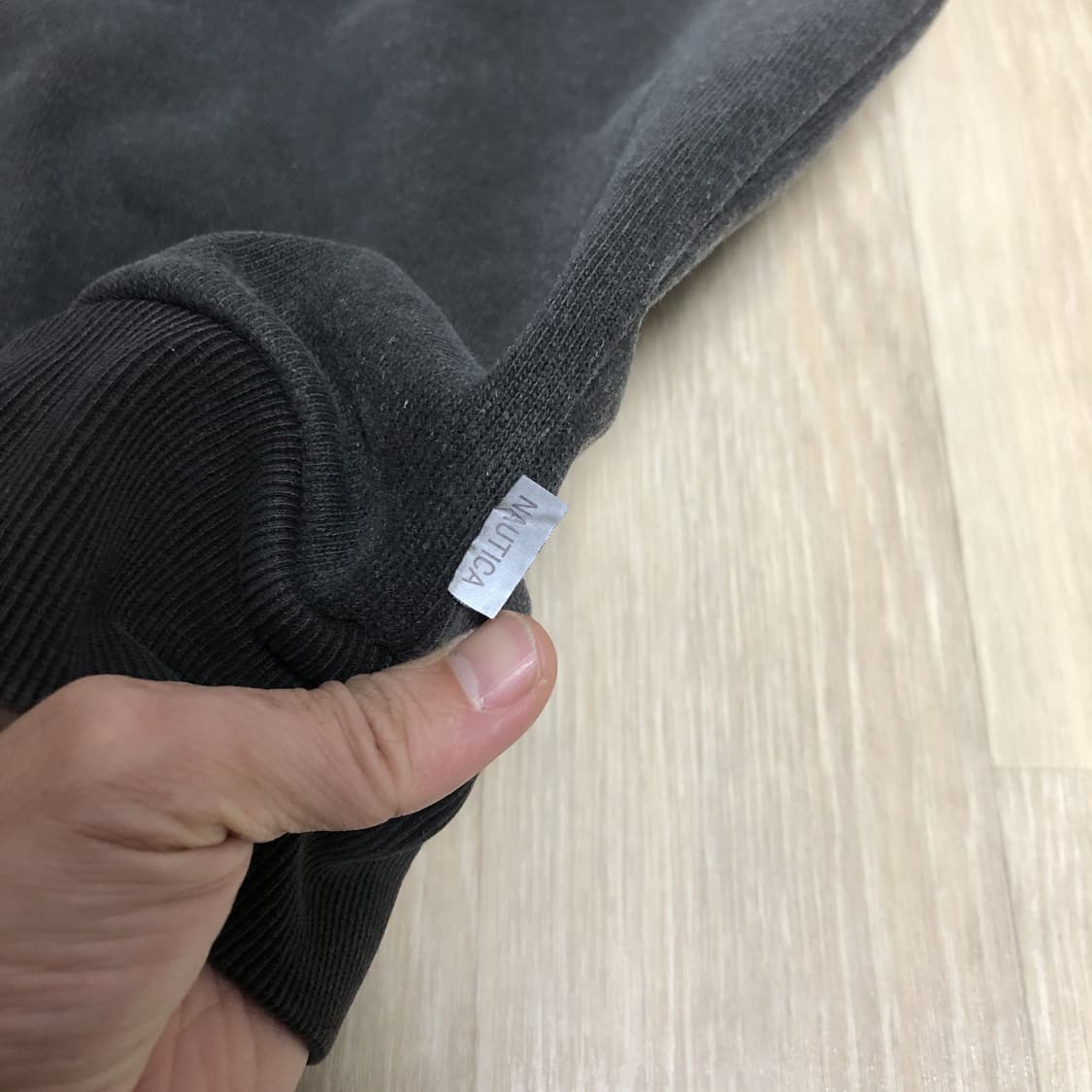 (L) 노티카 NAUTICA 재팬 스펠로고 피그먼트 다잉 오버핏 스웻셔츠 상품이미지6