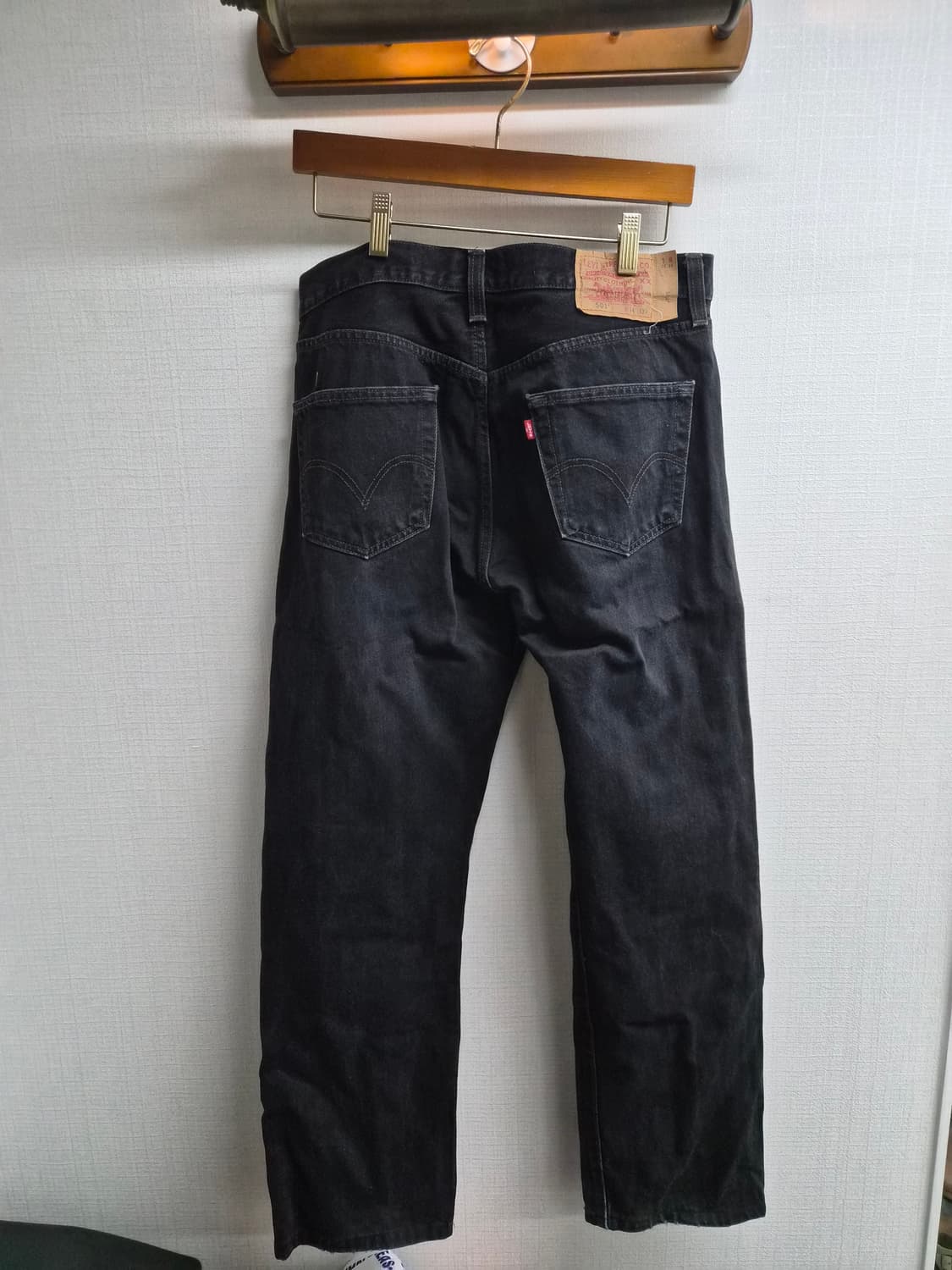34) 리바이스 501 멕시코 생산 블랙데님 팝니다 상품이미지2