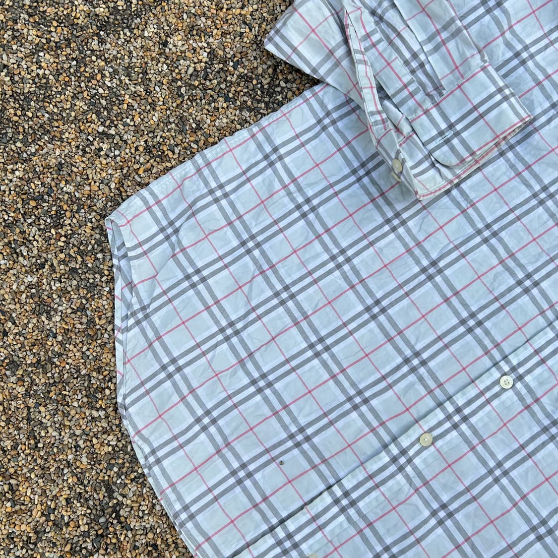 버버리 노바체크 긴팔 셔츠 상품이미지3