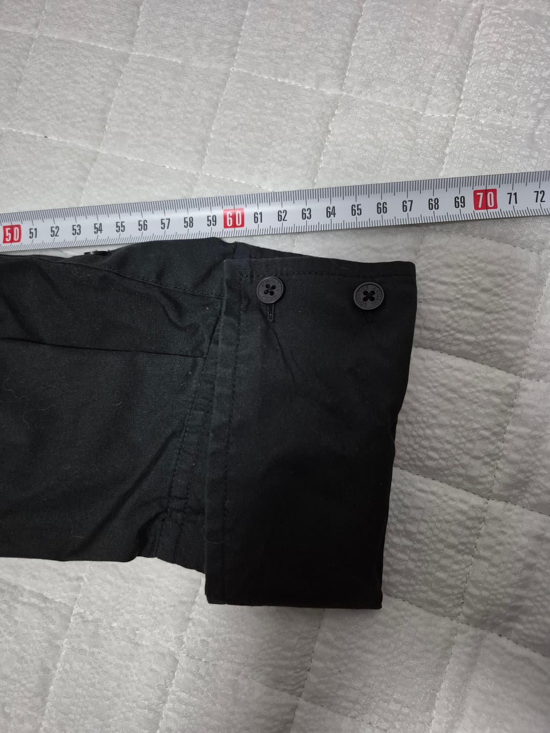 아르마니 익스체인지 고딕 커프스 셔츠 블랙 남성 95~100사이즈 상품이미지9