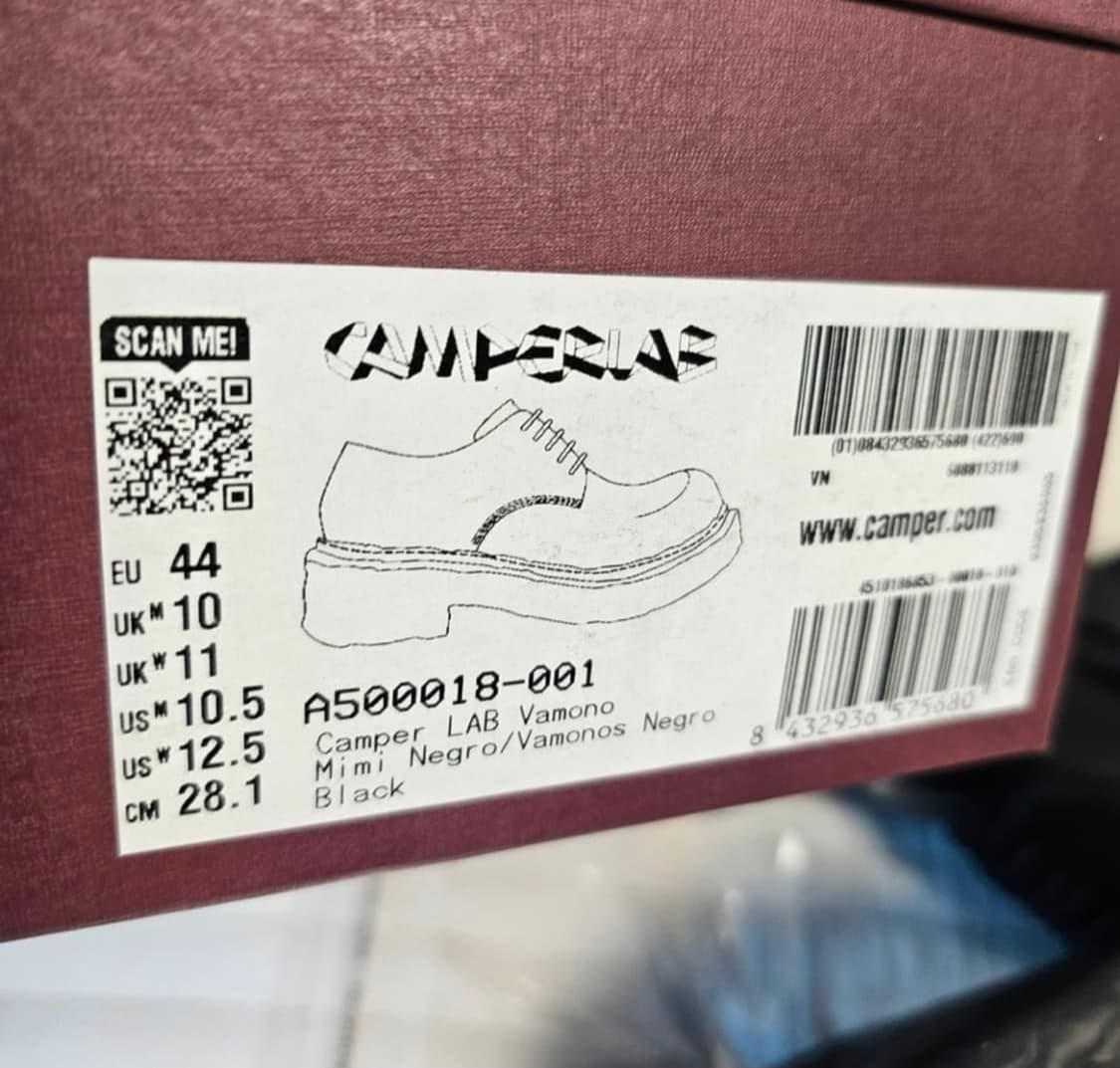 캠퍼랩 Vamonos A500018-001 44사이즈 팝니다 상품이미지2