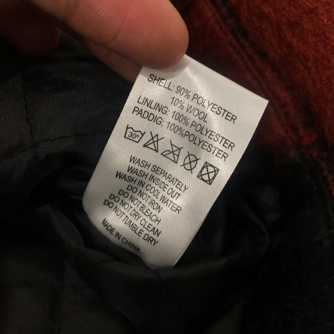 M 파타 모헤어 텍스쳐 체크 스터드 자켓 상품이미지7