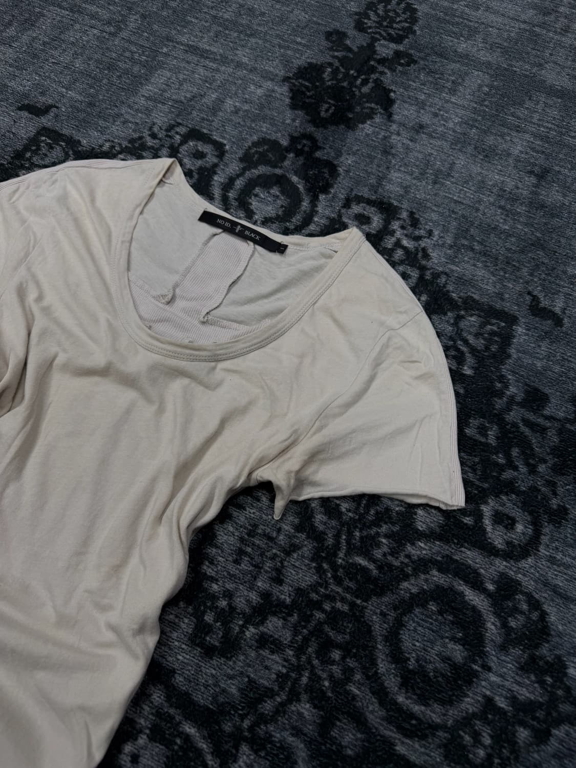No id 00s archive sand beige back cross 상품이미지4