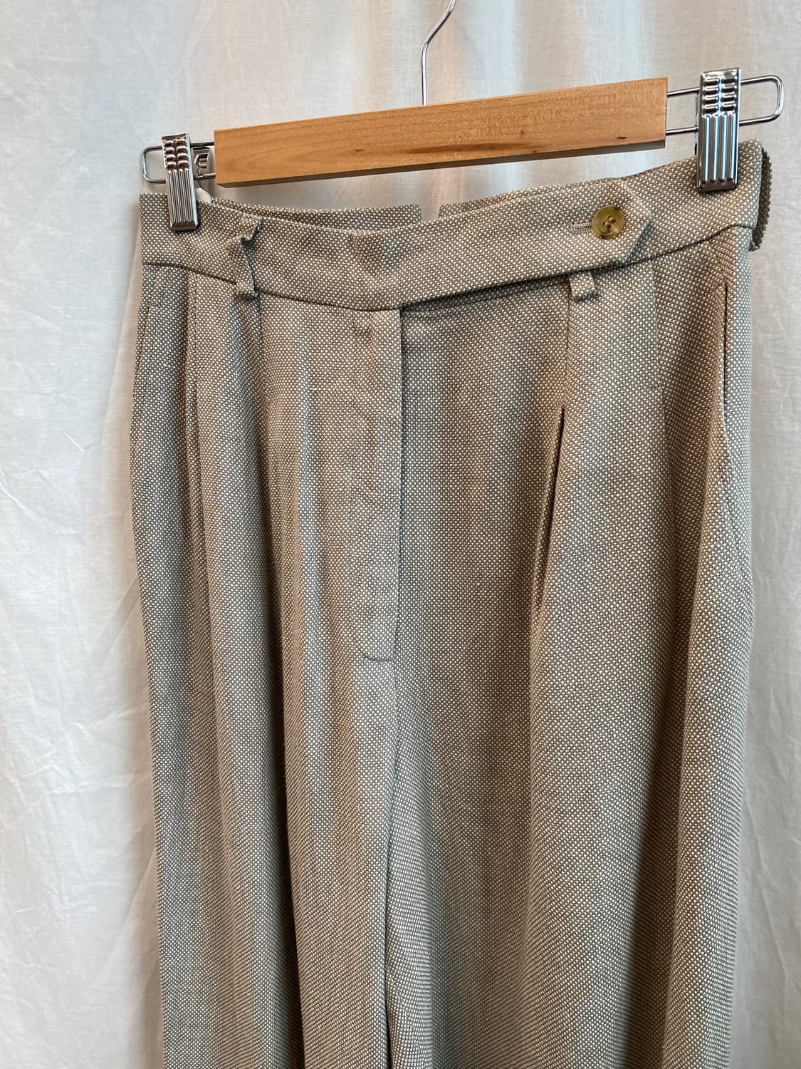 ANNE KLEIN 실크린넨 슬랙스팬츠(S) 상품이미지3