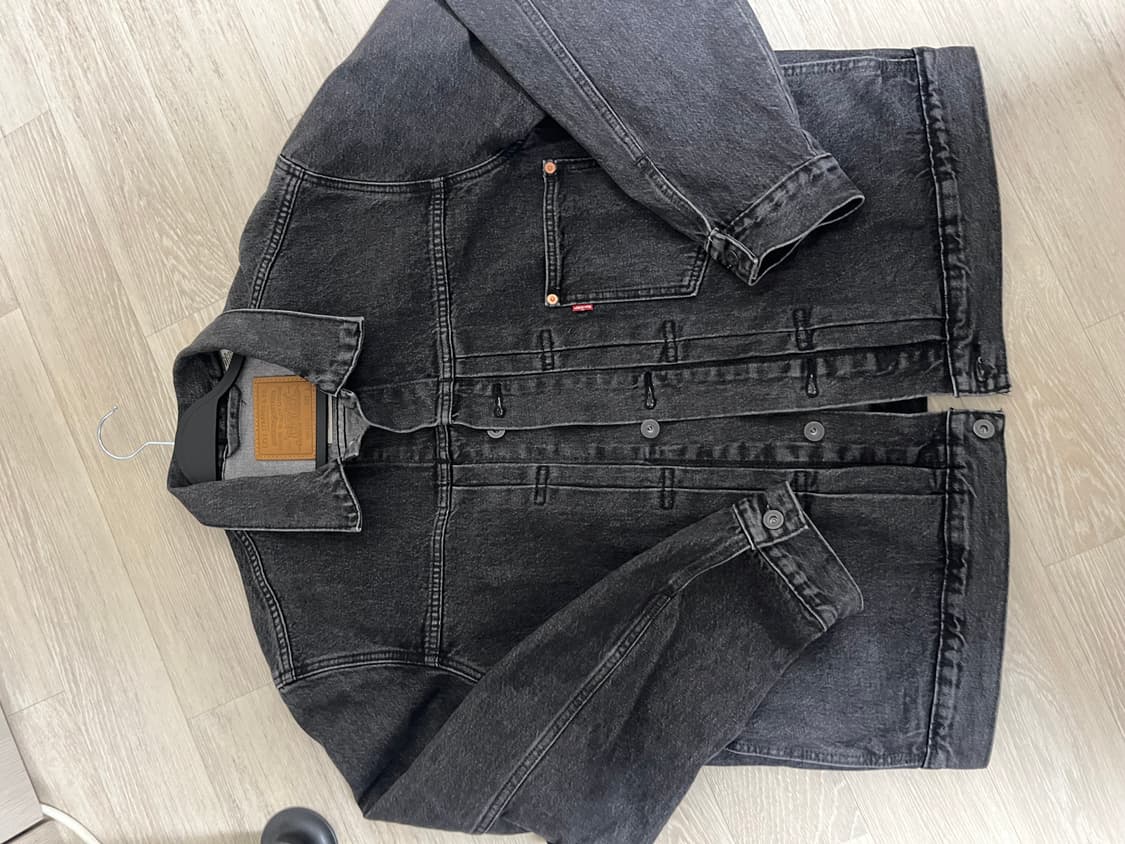 리바이스 흑청 데님자켓 상품이미지1