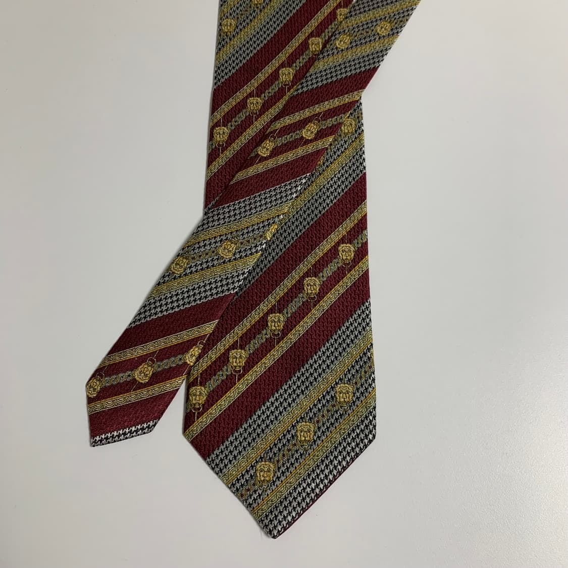 디올(DIOR) 클래식 스트라이프 넥타이 명품 100실크 9cm 상품이미지3