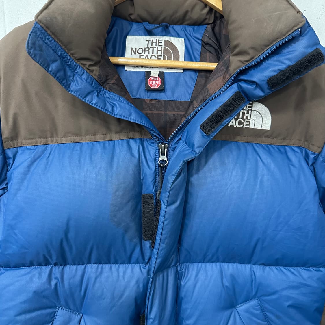 노스페이스 화이트라벨 윈드 스토퍼 패딩 상품이미지2