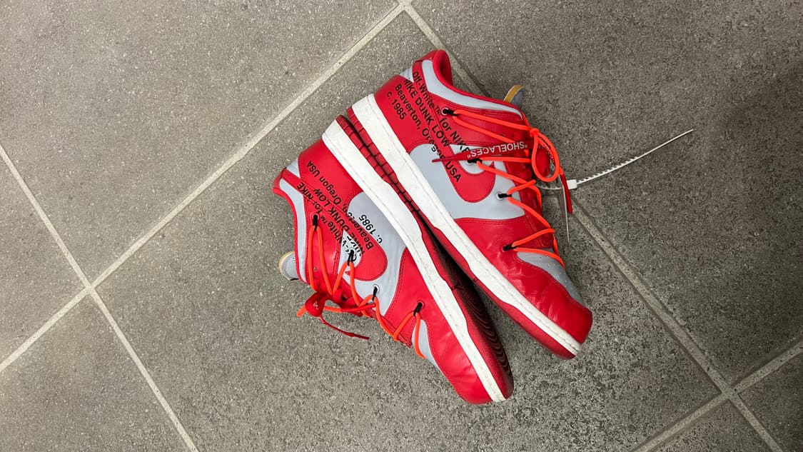 오프화이트 덩크 유니버시티 레드 상품이미지2