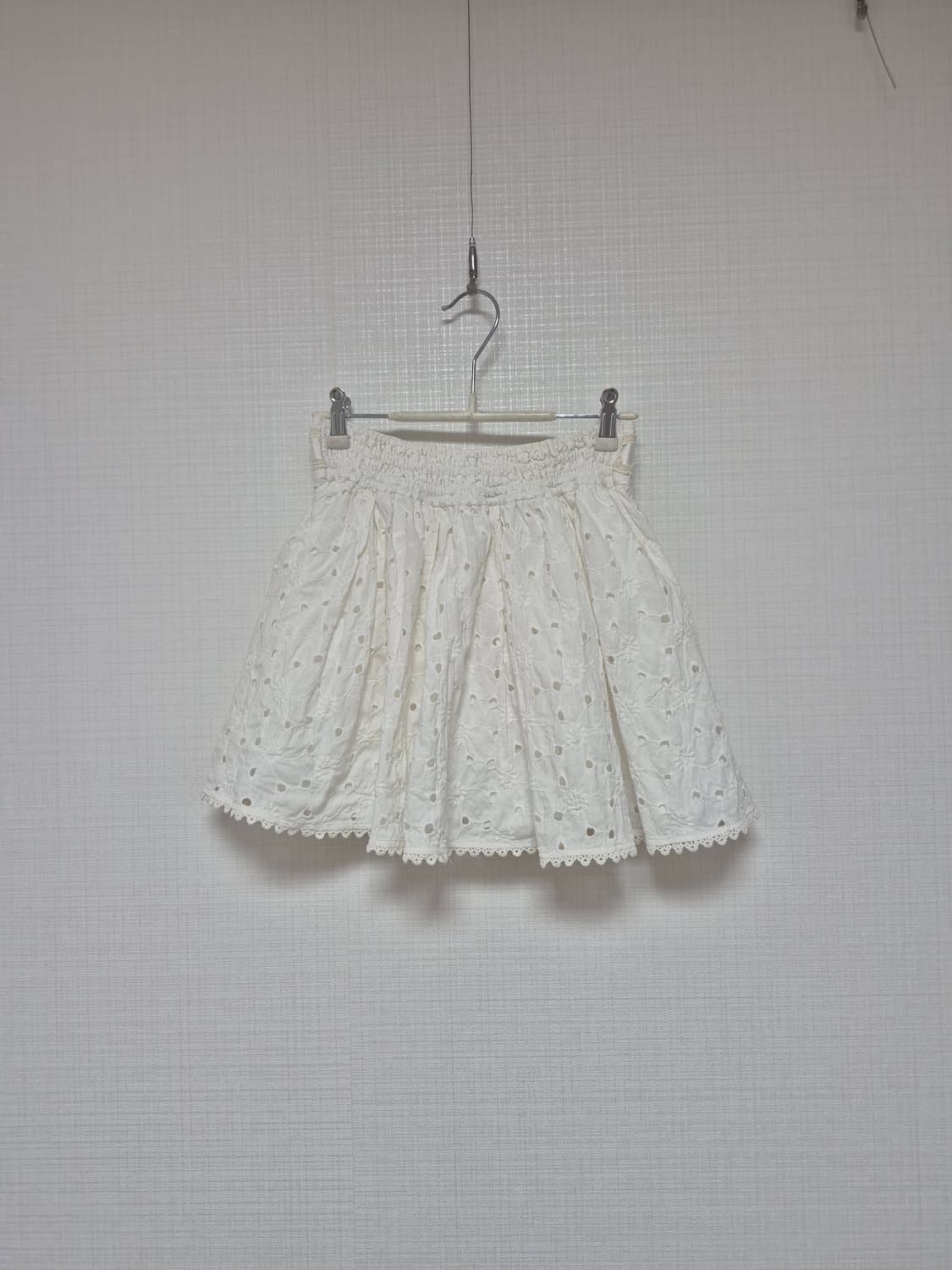 리즈리사  샘플 히메카지 레이스펀칭 셋업 오프화이트 상품이미지8