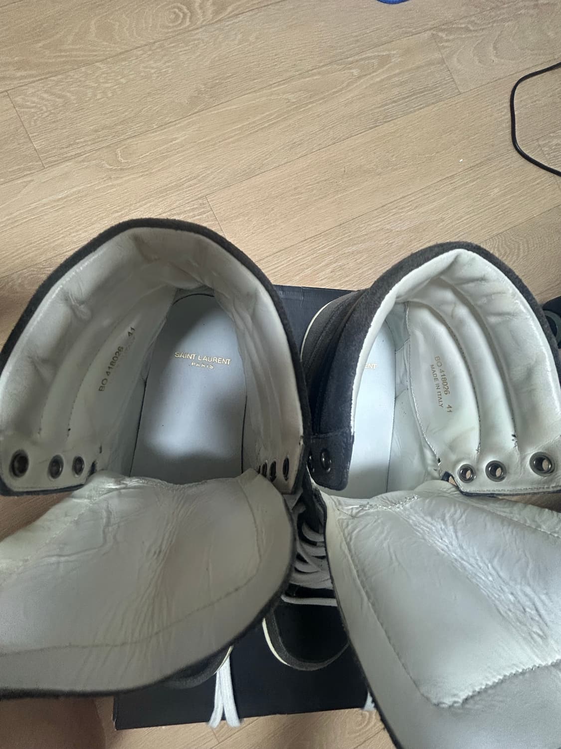 생로랑 하이탑 신발 상품이미지5