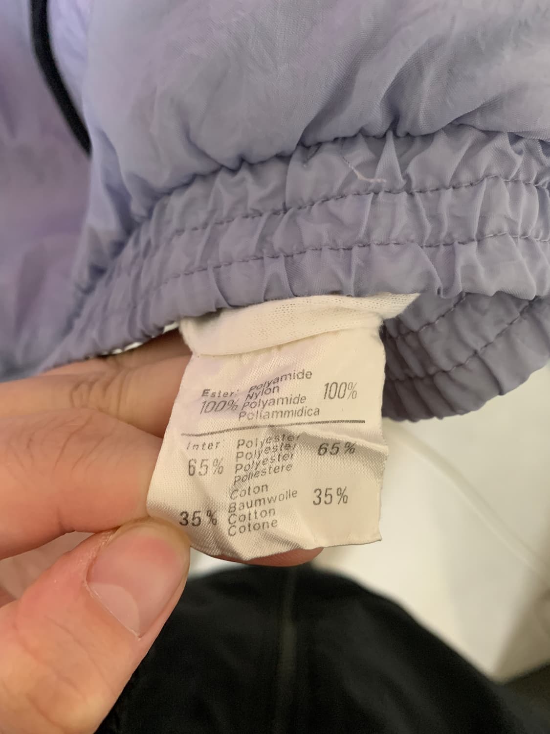 리복 어페럴 투톤 올드스쿨 바람막이 상품이미지7