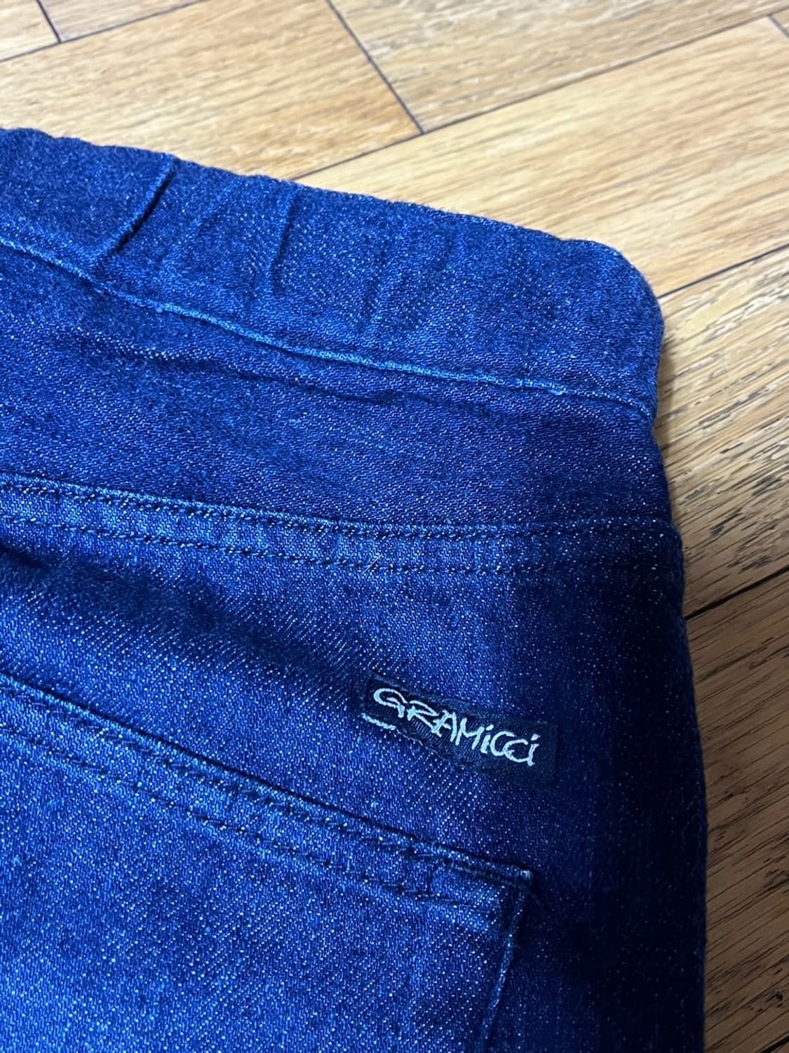 그라미치 오디너리핏츠 콜라보 데님 팬츠 루즈테이퍼드 클라이밍 아메카지 상품이미지2