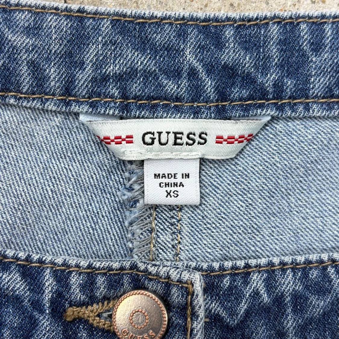 게스 점프수트 데님팬츠 v2822 상품이미지6