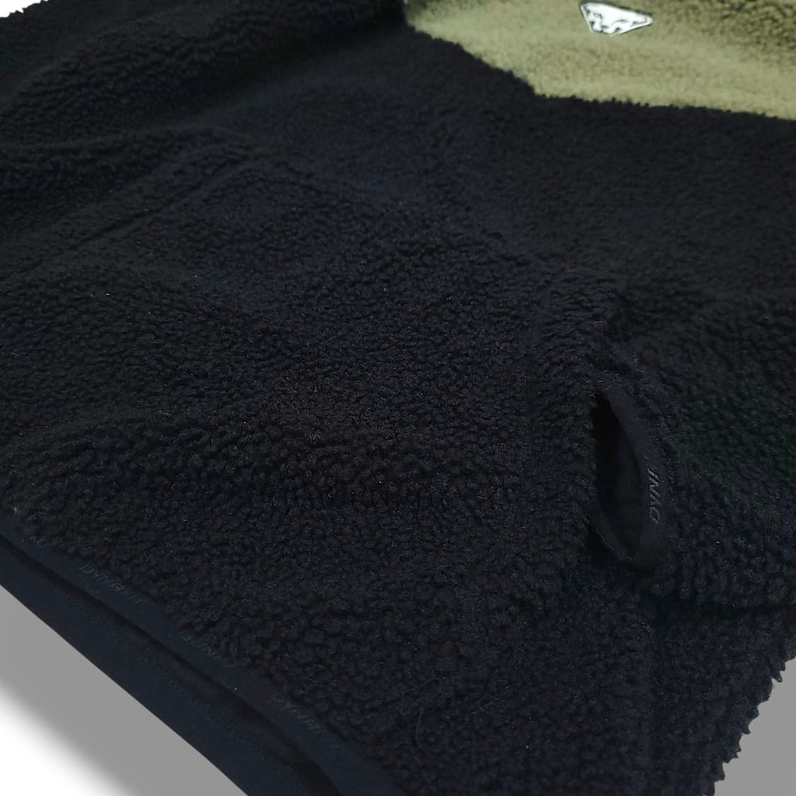 [M] 다이나핏 라이트 카키&블랙 후드 플리스 상품이미지6