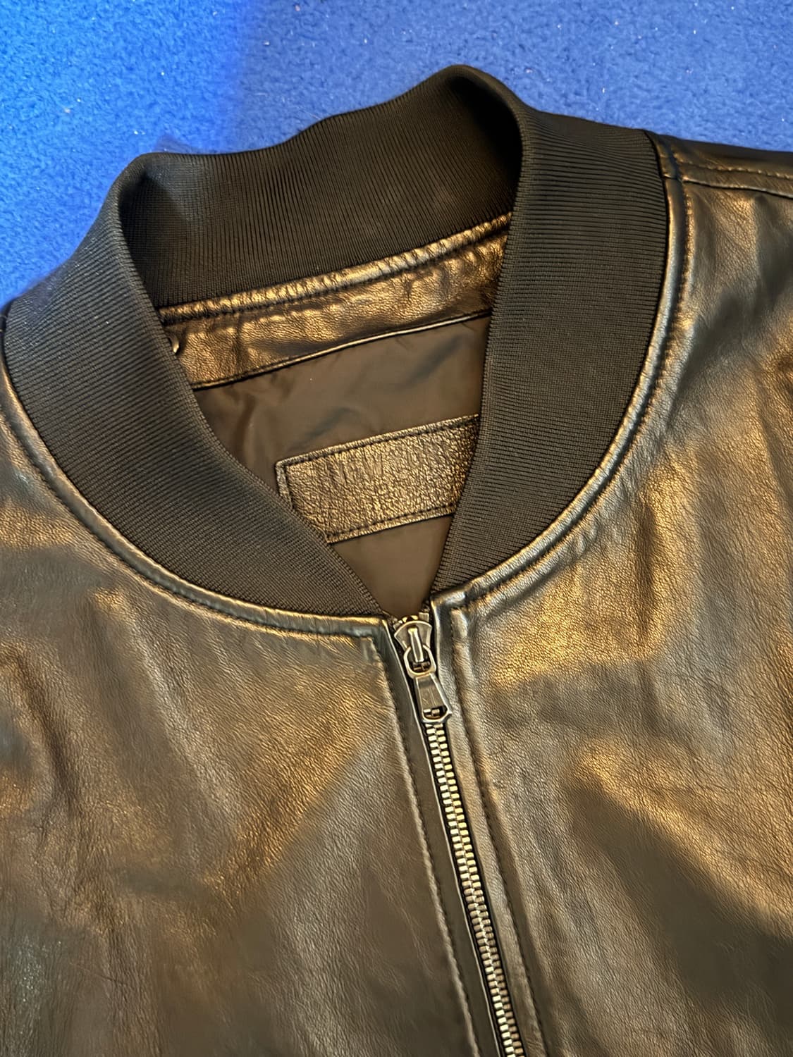 질스튜어트 뉴욕 레더 봄버 상품이미지3