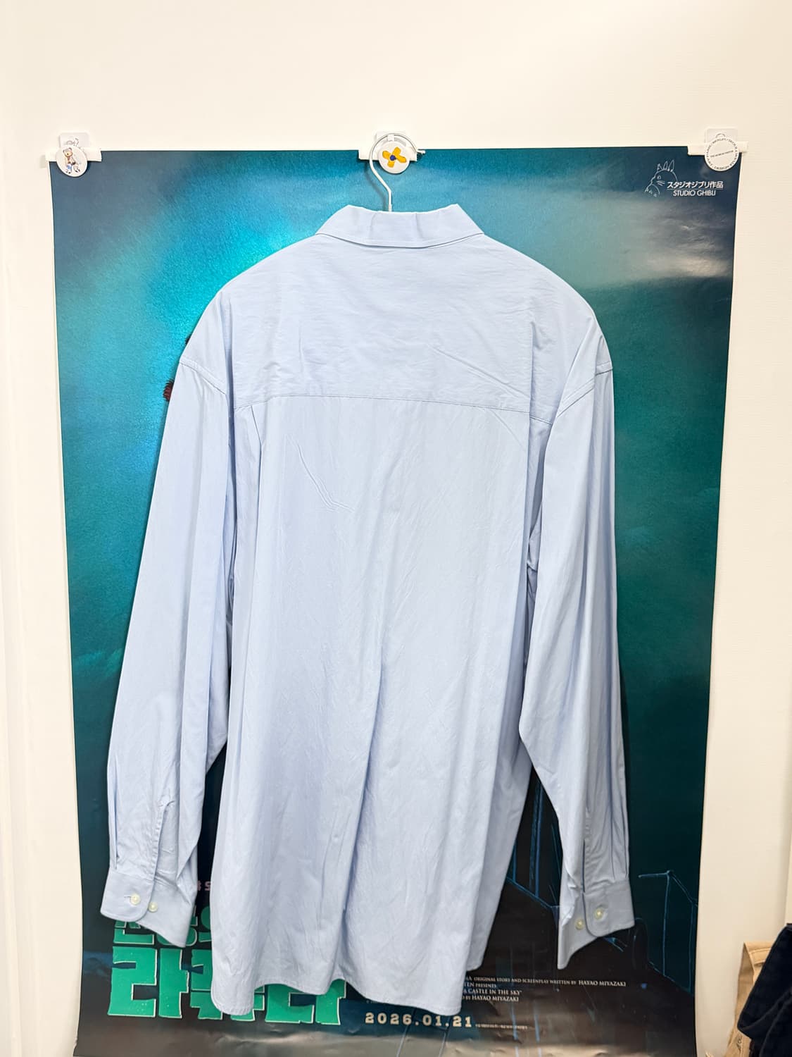 아노블리어 / 세미오버핏 에이블 셔츠 상품이미지3