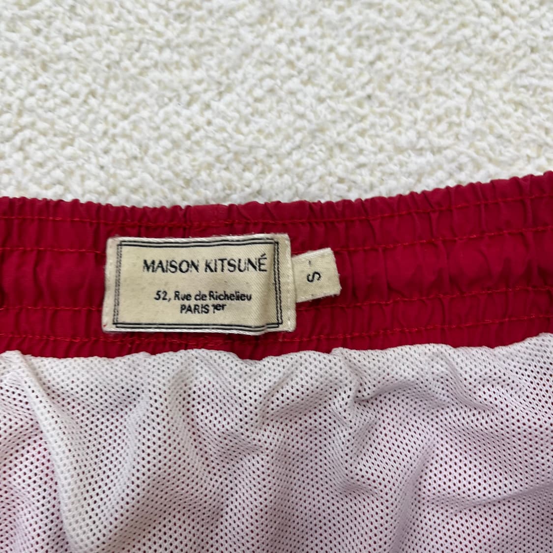 S 메종키츠네 여성 스윔 쇼츠 0317M 상품이미지3