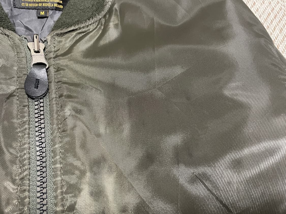 빈티지 밀리터리 플라이트 ma1 봄버 자켓  J03281 상품이미지3