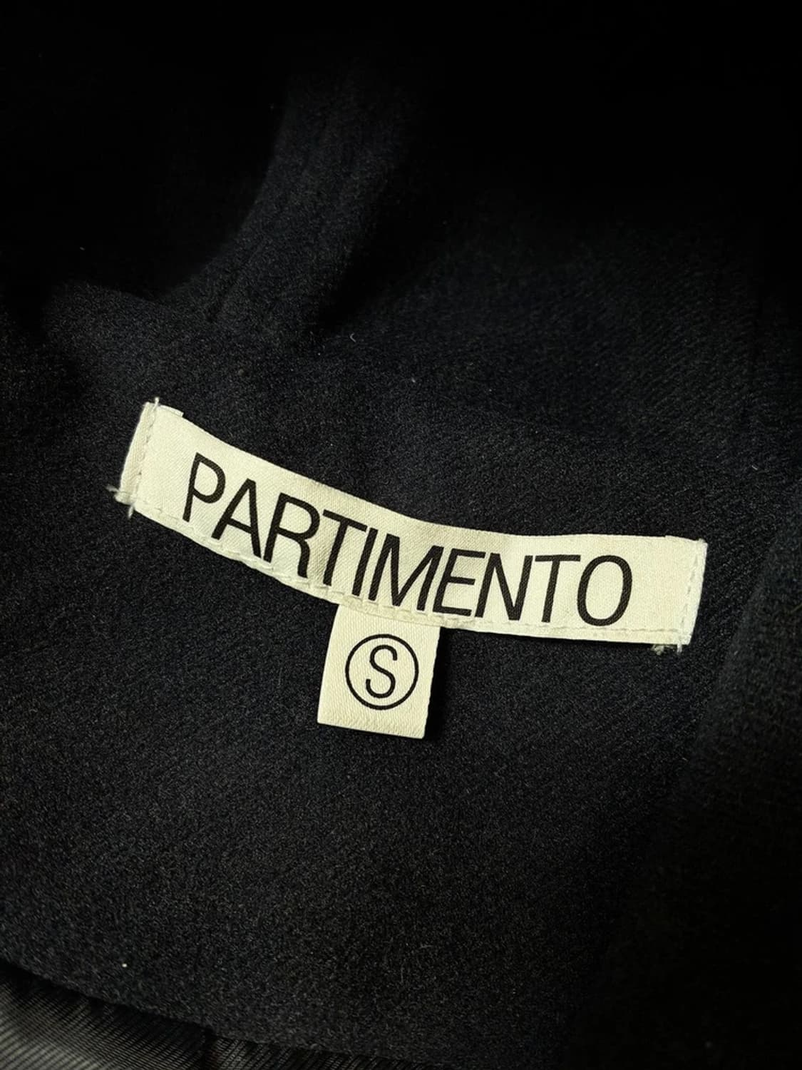 파르티멘토 22FW 멜톤 더플 롱 코트 PN7941 상품이미지5