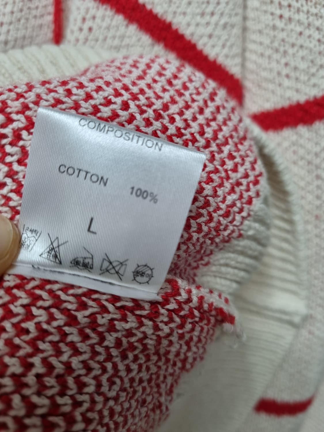 (새상품) IEY 이에이 오버핏 니트 L 상품이미지8