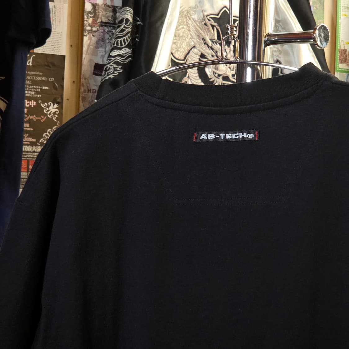 JPN 빈티지 올드스쿨 자수 반팔 상품이미지5