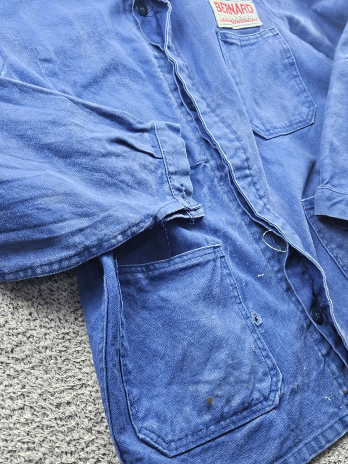 빈티지 3포켓 프렌치 워크 자켓 ( 44 ) / 11480 상품이미지9