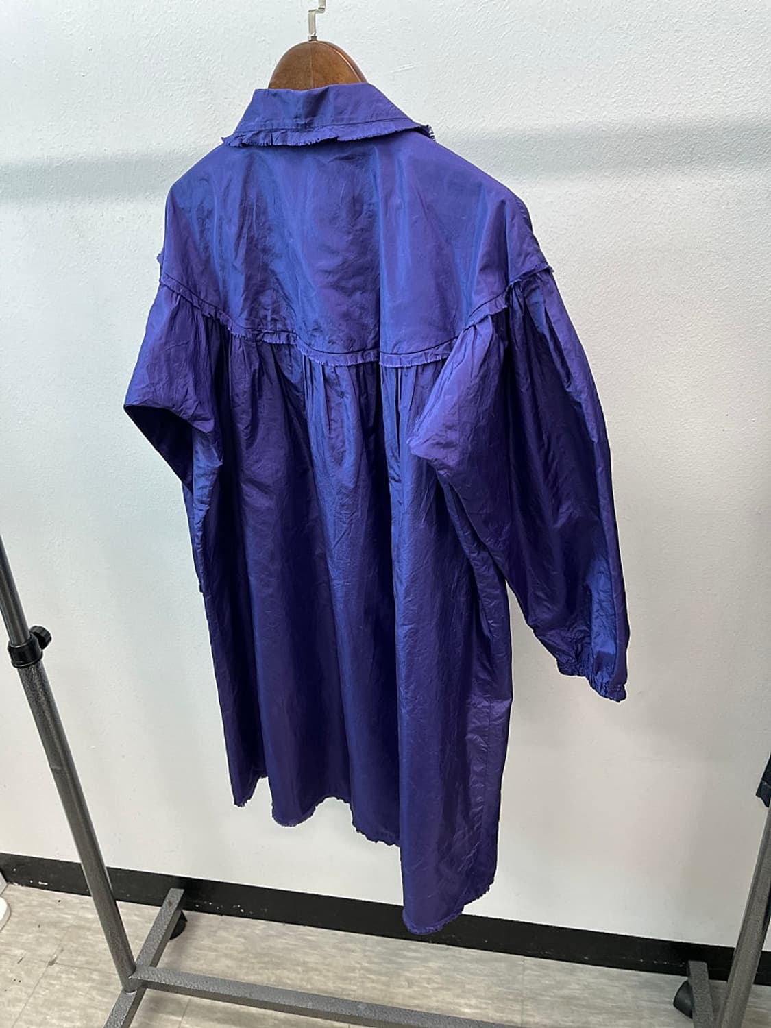 여) 샤넬 실크 카라롱자켓 상품이미지6