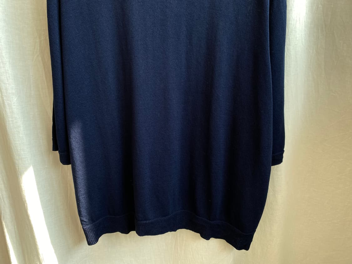 SENSE OF PLACE 네이비 7부 니트(L) 상품이미지5