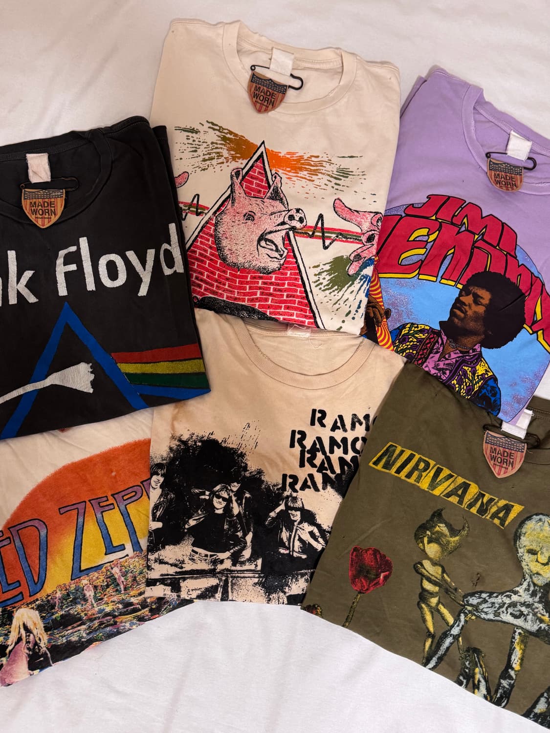 Madeworn  pink floyd t-shirt /메이드원 상품이미지4