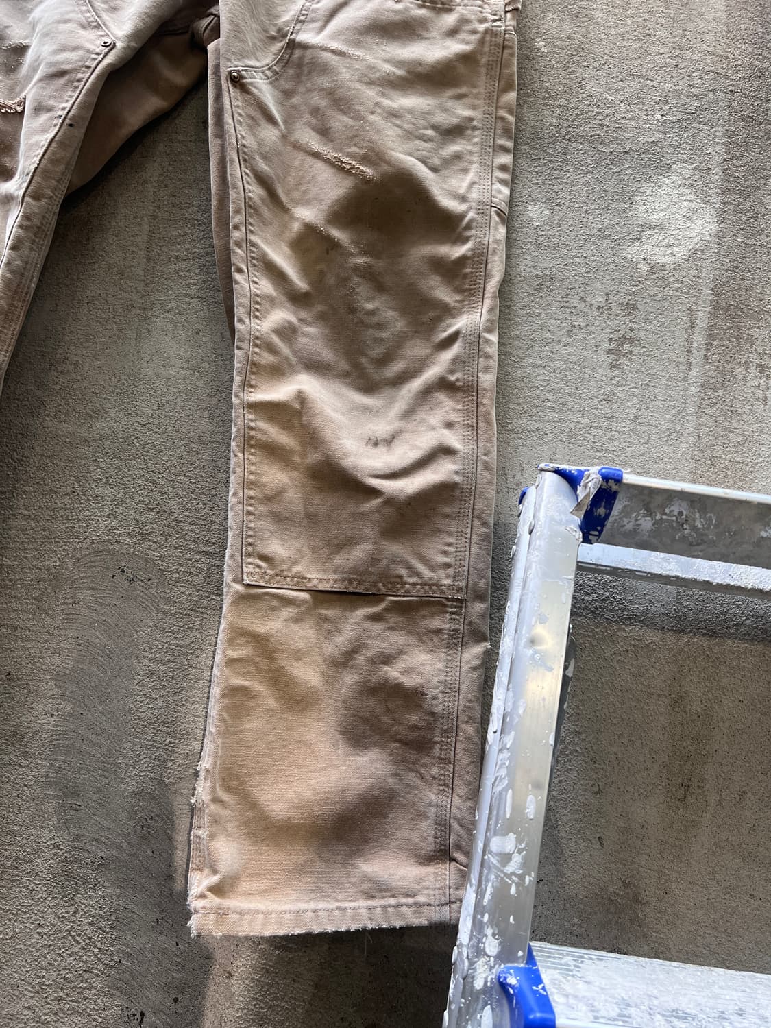 칼하트 더블니 워크팬츠 BRN 상품이미지4