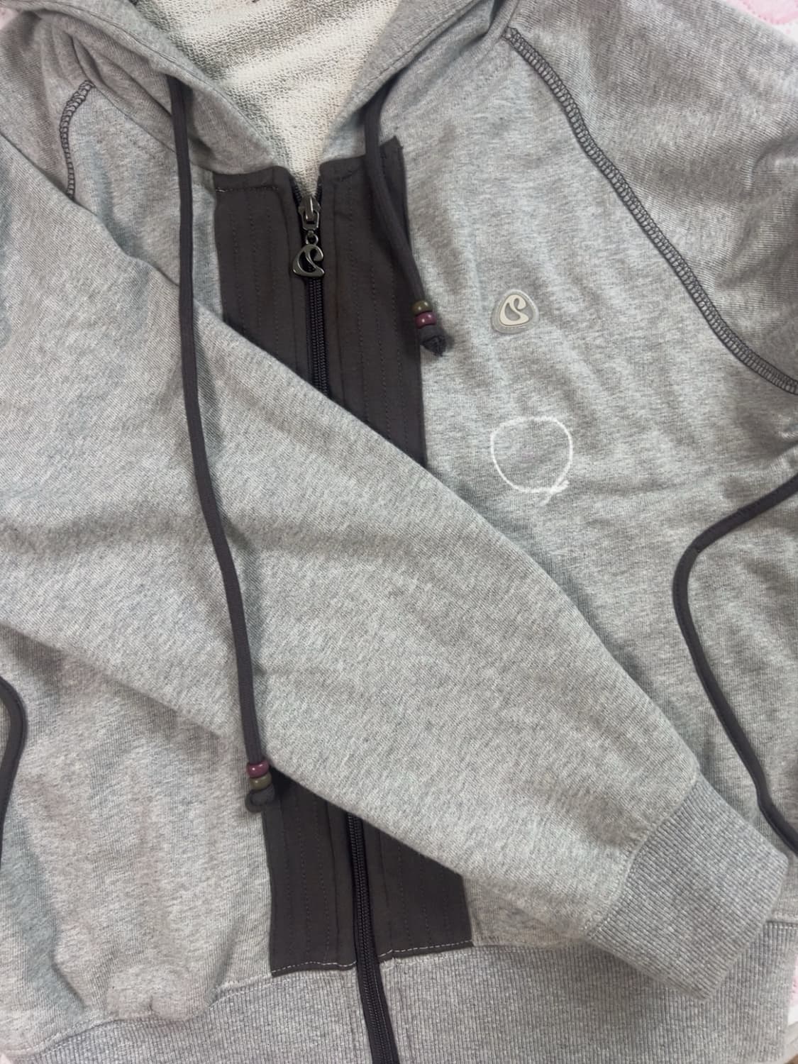 코이세이오 퍼커링 후드집업 Puckering hoodie 상품이미지1