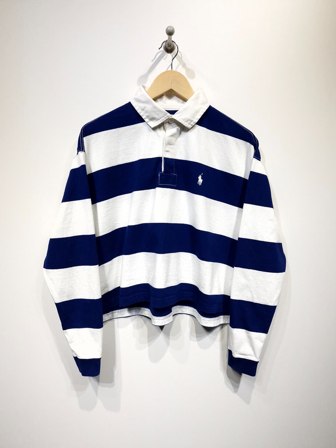 폴로랄프로렌 크롭 럭비티셔츠(M) 상품이미지2