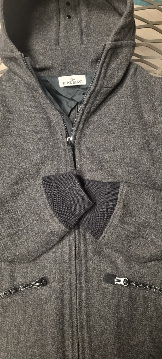 스톤아일랜드 울 후드 코트  상품이미지2