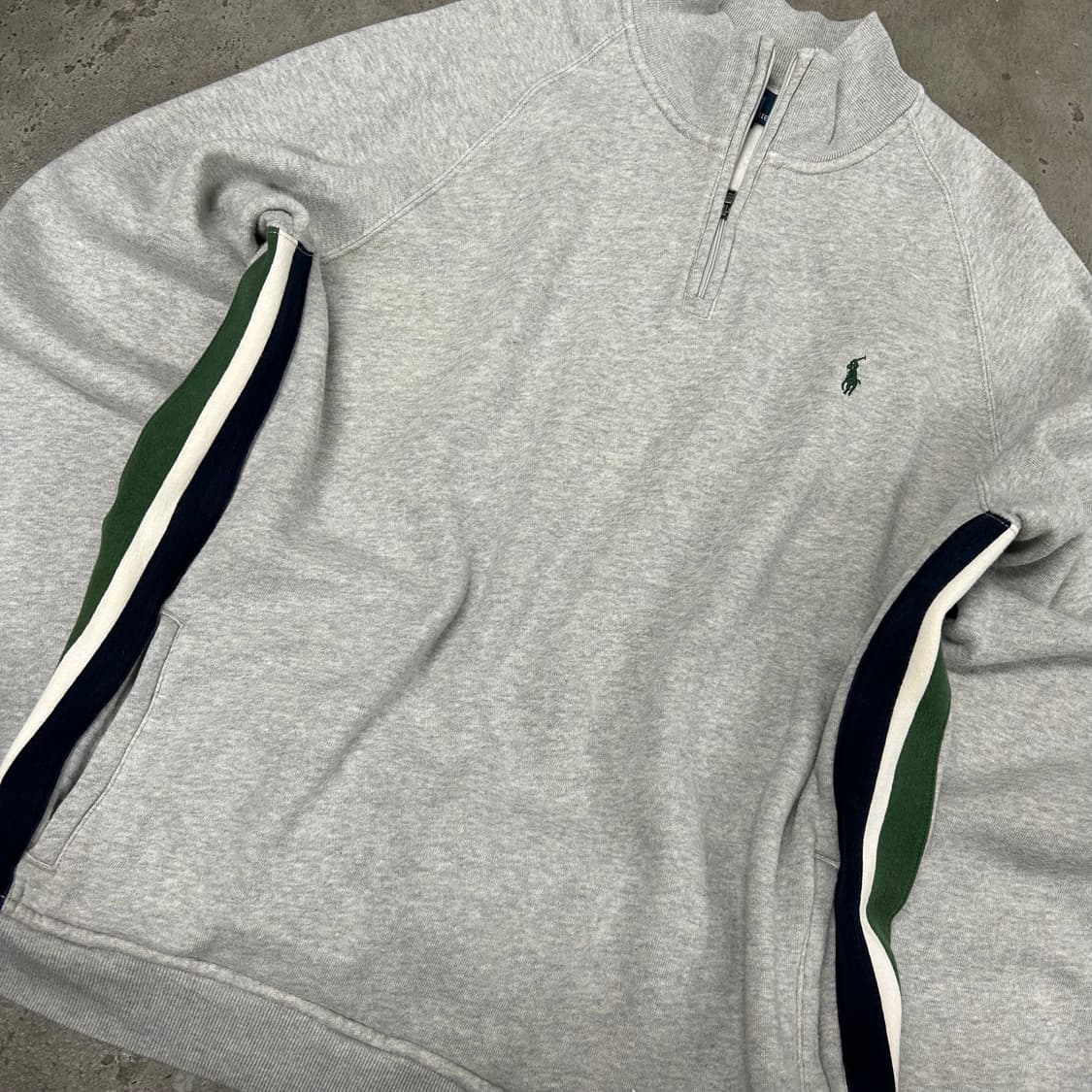 폴로 반집업 맨투맨[1351] 상품이미지4