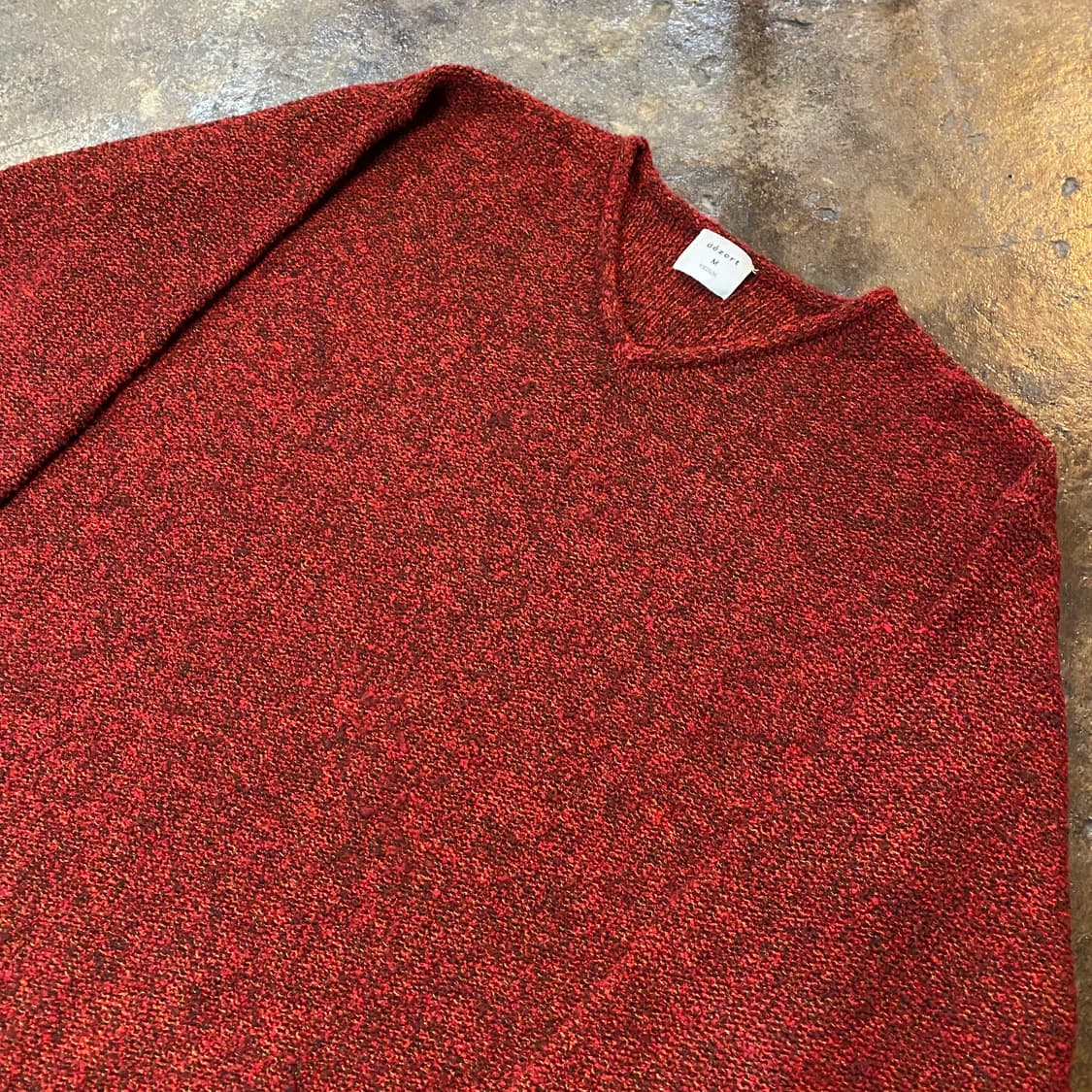 (M) 90s dezert 브이넥 니트 상품이미지2