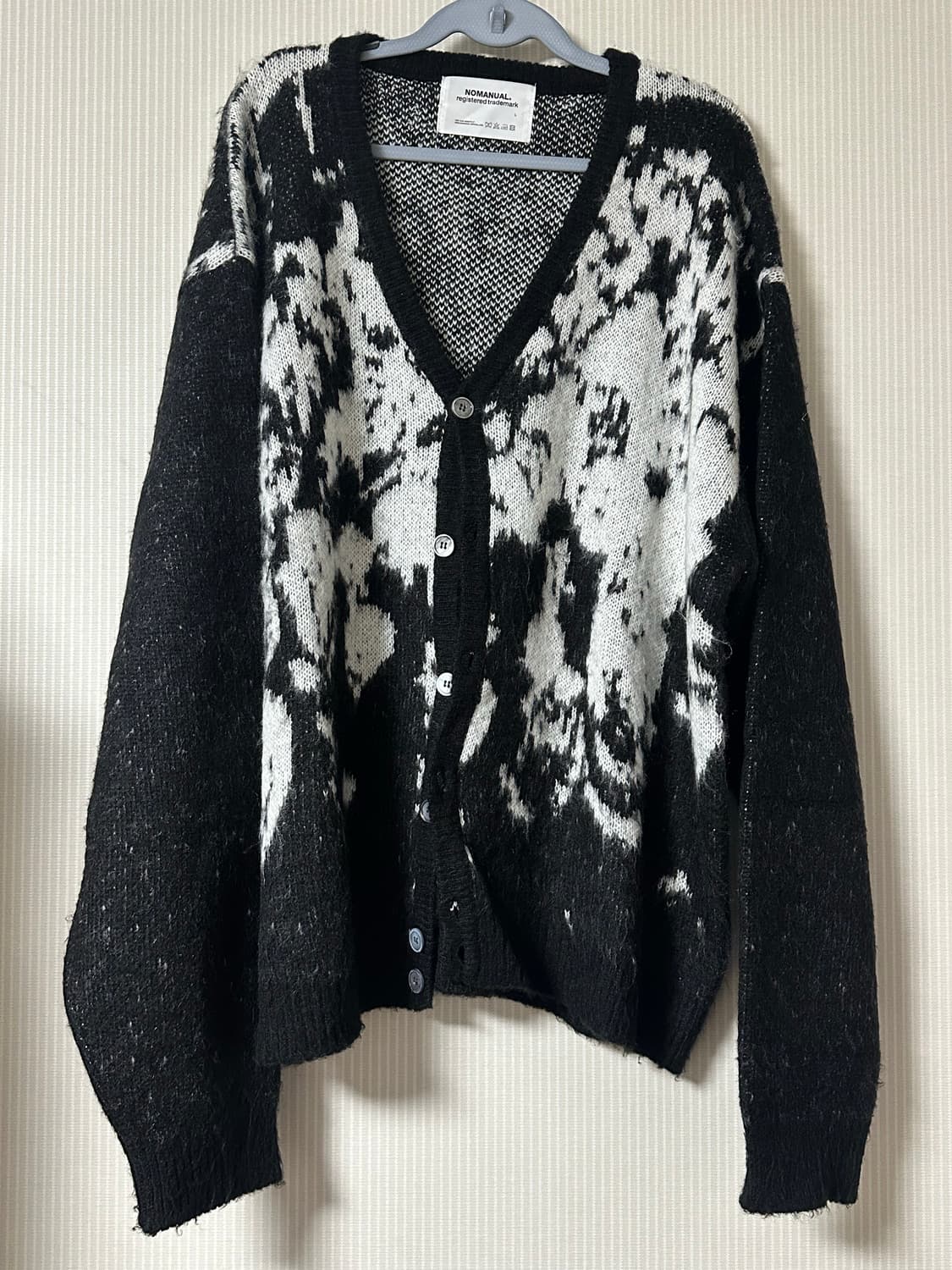 노매뉴얼 가디건 L 상품이미지1