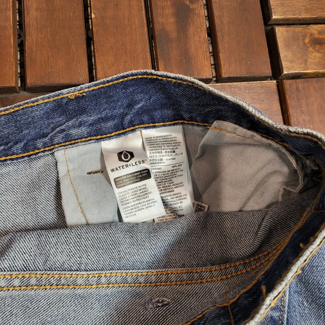 리바이스 청 반바지 469 (42) 상품이미지8