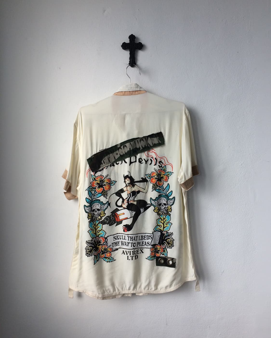 Avirex printing shirt 상품이미지3