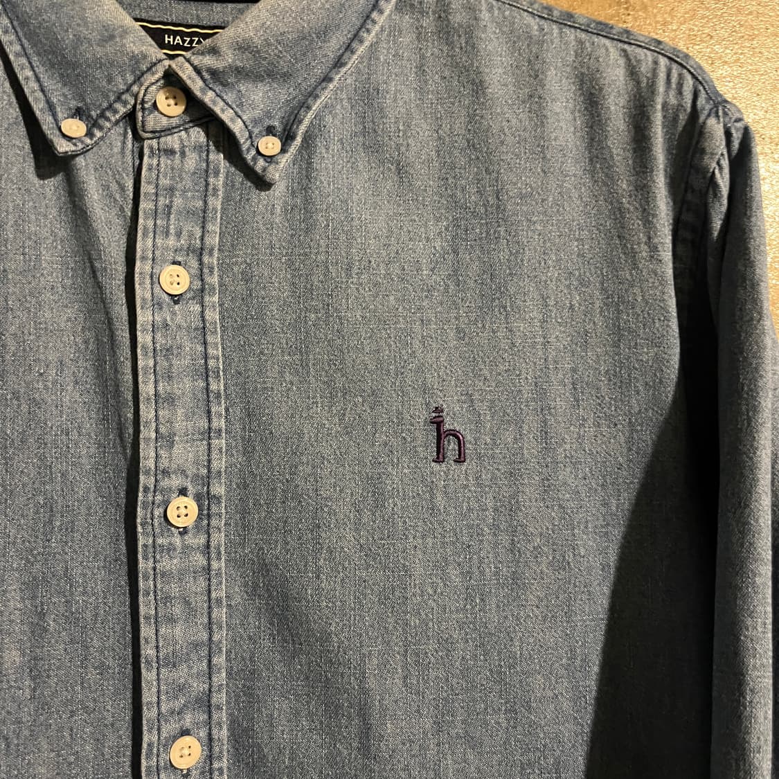 헤지스 데님셔츠 상품이미지2