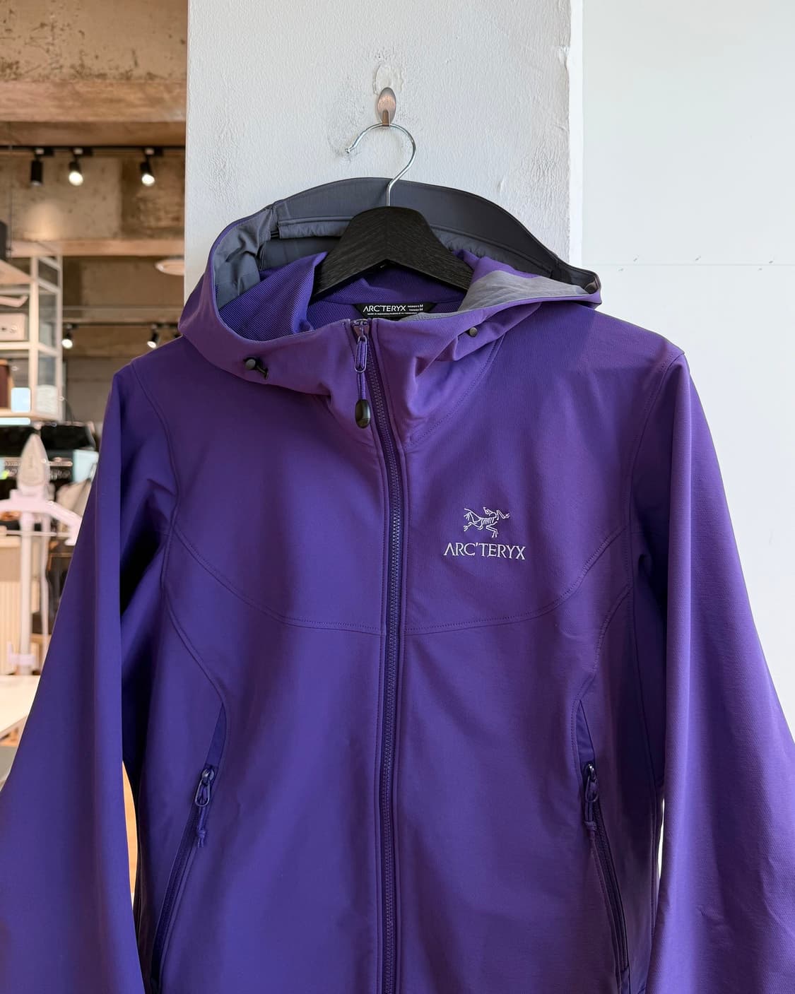 아크테릭스 퍼플 감마 LT 후디 자켓 상품이미지3