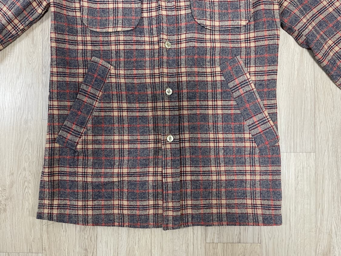 95) 70's 펜들턴 체크 울 자켓(RRL&LVC&폴로) 상품이미지5