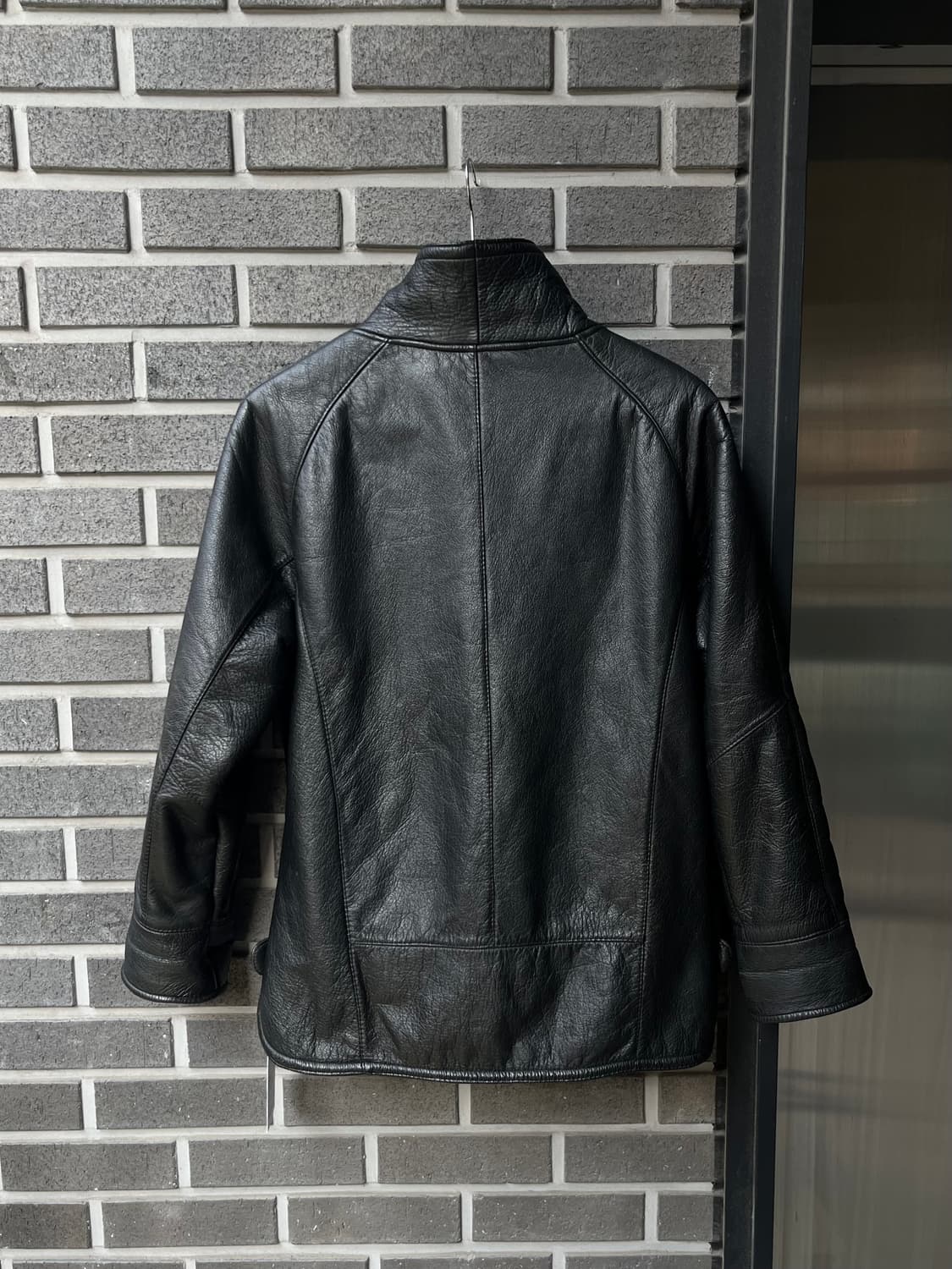 버팔로 물소 가죽 자켓 블랙 상품이미지8