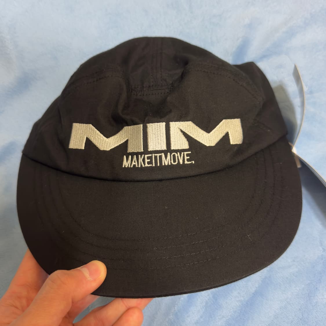 (새상품) MIM 7패널 볼캡 블랙 색상 상품이미지2