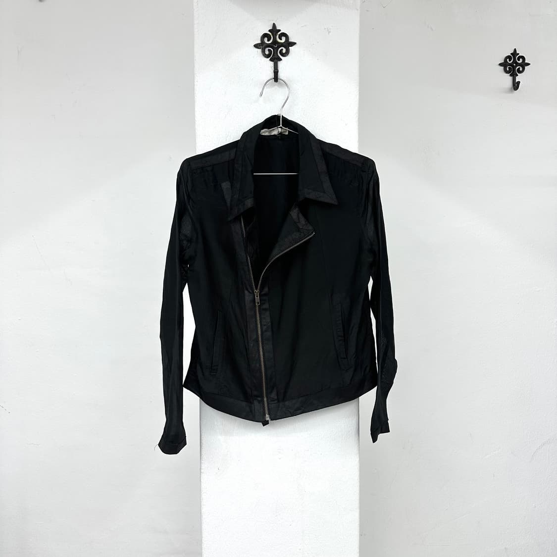 coated line see through jacket 상품이미지4