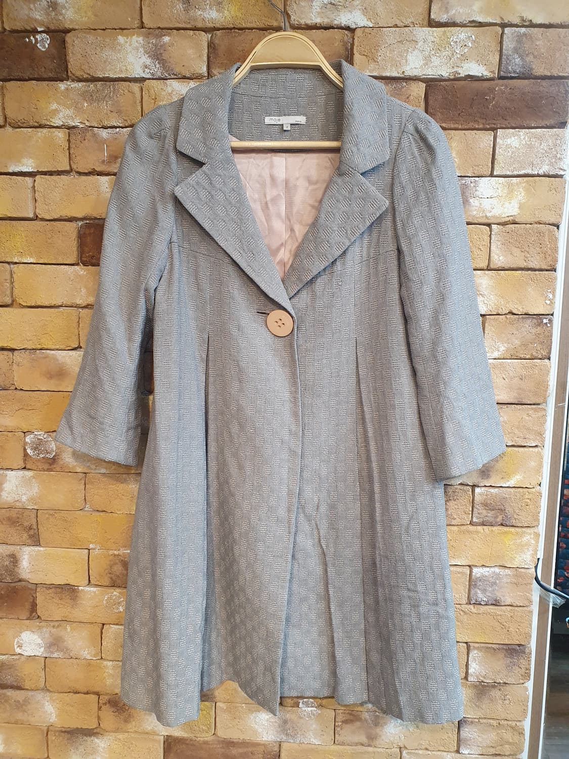 maje 마쥬 헤링본 코트 95사이즈 상품이미지1